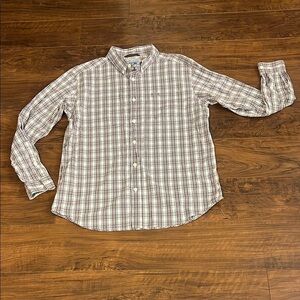 Men's Columbia 100%  Cotton Classic Plaid Shirt, Sz. Large.
